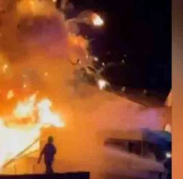 В Лондоне подожгли машины скорой помощи: они принадлежали еврейской общине