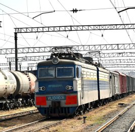 Очередной состав в Армению транзитом через территорию Азербайджана