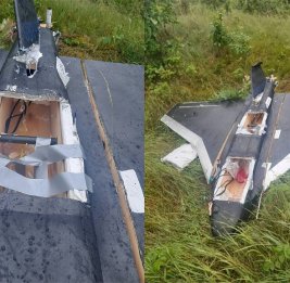 В Литве упал украинский военный дрон