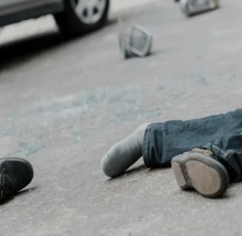 Авария с наездом