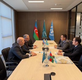 Посол Казахстана и Мухтар Бабаев обсудили экологическое сотрудничество