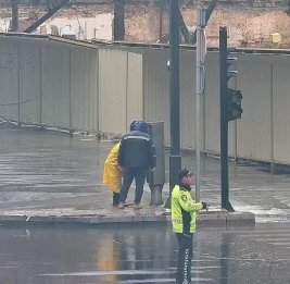 ЦИУТ: Светофоры в Баку находятся под непрерывным контролем из‑за дождей