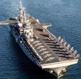 CENTCOM: USS Tripoli с 3,5 тыс. военных прибыл в зону ответственности на Ближнем Востоке