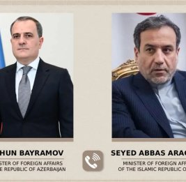 Главы МИД Азербайджана и Ирана провели телефонный разговор