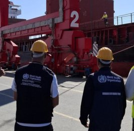 
ВОЗ доставила первую партию гумпомощи в Газу через Кипр