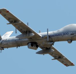 КСИР заявил о сбитии израильского БПЛА "Hermes 900"