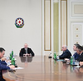 Президент Ильхам Алиев принял участников встречи глав правительств государств-членов Организации тюркских государств