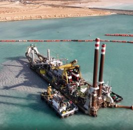 Каспий углубляют под грузы