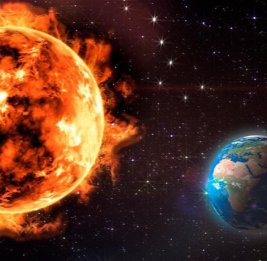 На Солнце произошла вспышка предпоследнего класса мощности