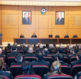 Мероприятие в СГБ по случаю дня профессионального праздника сотрудников органов безопасности Азербайджана