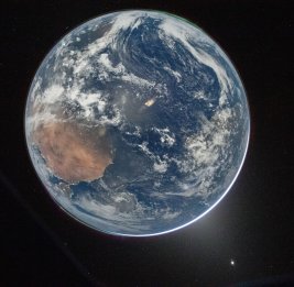 Впервые за полвека NASA опубликовало фотографию всей Земли