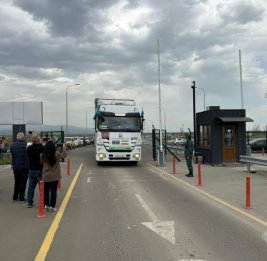 Гумпомощь для Ирана прибыла на пункт пропуска &laquo;Дженуб-Астара&raquo;