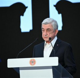 Саргсян переизбран председателем Республиканской партии Армении