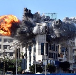 Целый квартал на юге Ливана взлетел на воздух