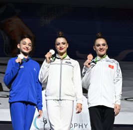 
Азербайджан завоевал еще две медали на AGF Trophy