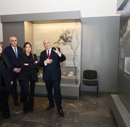 Первая леди Азербайджана Мехрибан Алиева посетила в Тбилиси Национальный музей Грузии