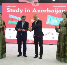 Азербайджанские вузы представили свои возможности на Study in Azerbaijan в Казахстане