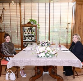 Ланч в честь первой леди Мехрибан Алиевой