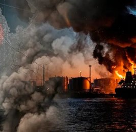 Дроны атакуют Россию: удары по ряду областей, пожары на заводе &laquo;Минудобрения&raquo; и в порту Усть-Луга