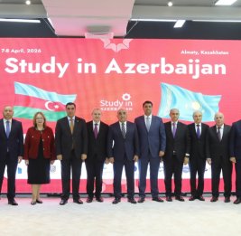 
Делегация БГУ приняла участие в открытии выставки Study in Azerbaijan