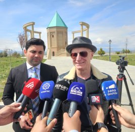 
Шведский режиссер приступил к съемкам документального фильма в Нахчыване