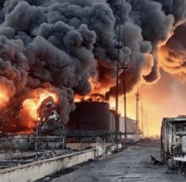 Украина атаковала терминал на нефтебазе в Крыму