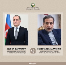 Министр иностранных дел Азербайджана в телефонном разговоре с иранским коллегой приветствовал прекращение огня