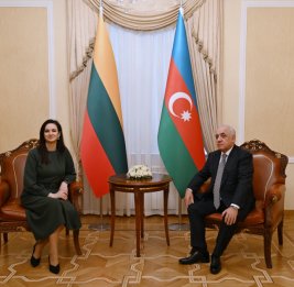 
Премьер-министры Азербайджана и Литвы провели встречу в Баку