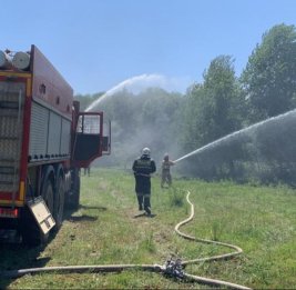 
Казахстан привел в готовность более 50 тысяч человек личного состава к пожароопасному сезону