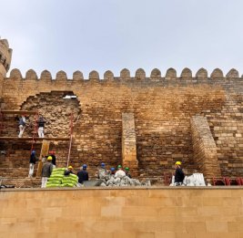 
В связи с частичным обрушением на исторической Крепостной стене принимаются срочные меры