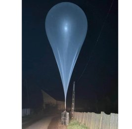 
На территорию Польши вновь залетели более десятка воздушных шаров