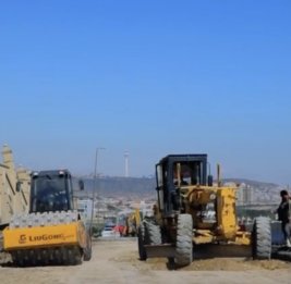 
Начаты восстановительные работы на Бибиэйбатской дороге