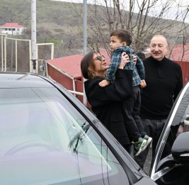 Ильхам Алиев исполнил мечту маленького Аяза