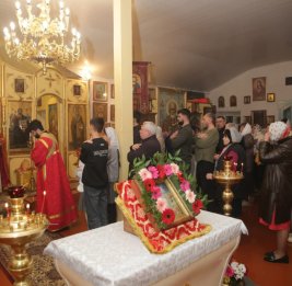 
Православные в северном регионе Азербайджана отмечают праздник Пасхи