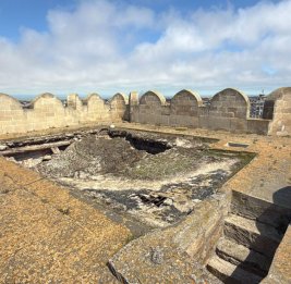 В результате дождей зафиксированы случаи обрушения в Мардакянской крепости, вход ограничен
