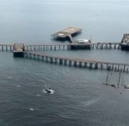 Вблизи Нефтяных камней утонул рыбак, к поиску привлечен вертолет