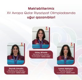 
EGMO 2026: Азербайджанские школьницы завоевали три бронзовые медали