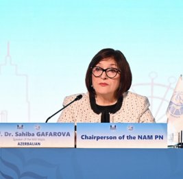Сахиба Гафарова: Парламентская сеть Движения неприсоединения укрепила свою международную роль