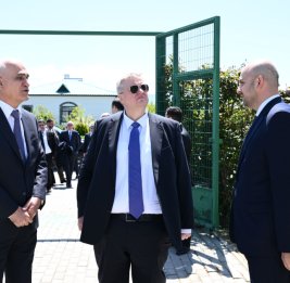 
Участники заседания азербайджано-российской межправкомиссии ознакомились с селом Агалы