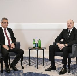 В Анталье состоялась встреча Президента Азербайджана Ильхама Алиева с Президентом Северного Кипра
