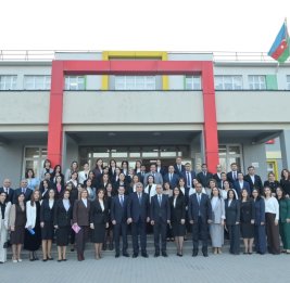 Эмин Амруллаев собрал в Хачмазе учителей и директоров школ 