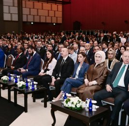 В Анталье состоялась церемония открытия Дипломатического форума В мероприятии принял участие Президент Ильхам Алиев