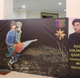 
Спектакль &laquo;Бессмертный&raquo;, посвященный Национальному герою Натигу Гасымову, представлен в Мингячевире при поддержке Фонда Гейдара Алиева