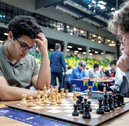 Азербайджанские шахматисты - в топ-5 после 10 туров на индивидуальном чемпионате Европы