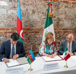 Подписан меморандум о диаспорной деятельност между Азербайджаном и Мексикой
