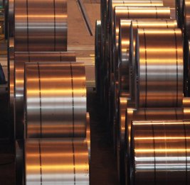 Цена на медь приближается к историческому максимуму