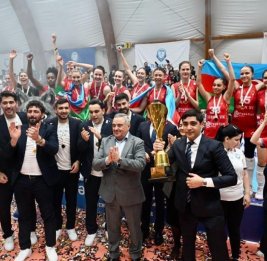 Кубок увезли в Товуз
