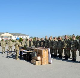 Минобороны Азербайджана проводит учебные сборы с военнообязанными