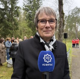 Эльке Григлевски: Очень рады открытию мемориальной доски азербайджанским пленным в Берген-Бельзене