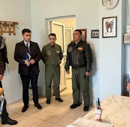 Представители аппарата омбудсмена посетили воинскую часть ВВС